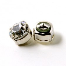 Bottone strass solitario
