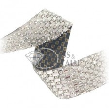 Glass mesh con baguette