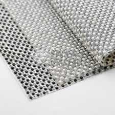 Glue mesh con strass e perle
