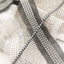 Metal banding con perla