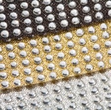 Strisce termoadesive con strass SS 8-15 file