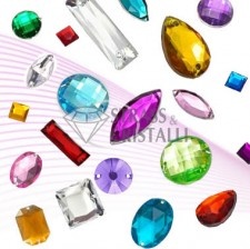 Pietre acriliche con fori