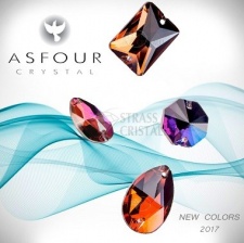 Pietre in cristallo con fori