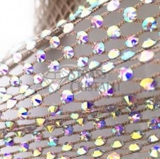 Rete elastica con strass