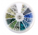 MIX COLORI STRASS SS16 BLU/VERDE