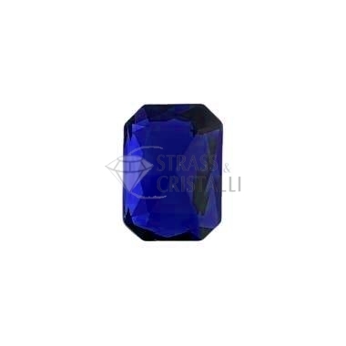 RETTANGOLO EMERALD CUT CAPRI BLUE TERMOADESIVO